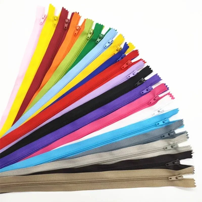 10 шт. Молнии YCALPmiaoy 75-60 см 20 цветов mix 10pcs 15cm