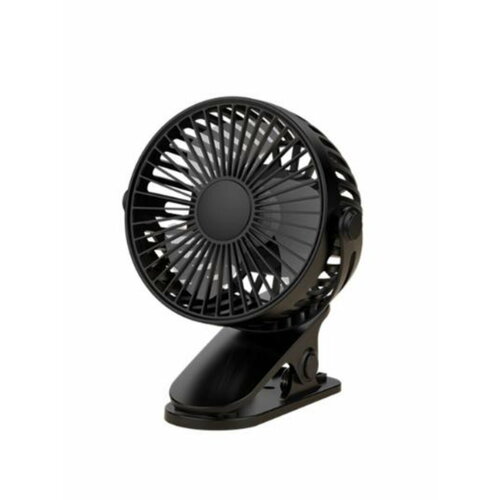 Вентилятор портативный на прищепке 3 скор USB 5Вт батар 2000мАч черный MW PF-4222 61900₽