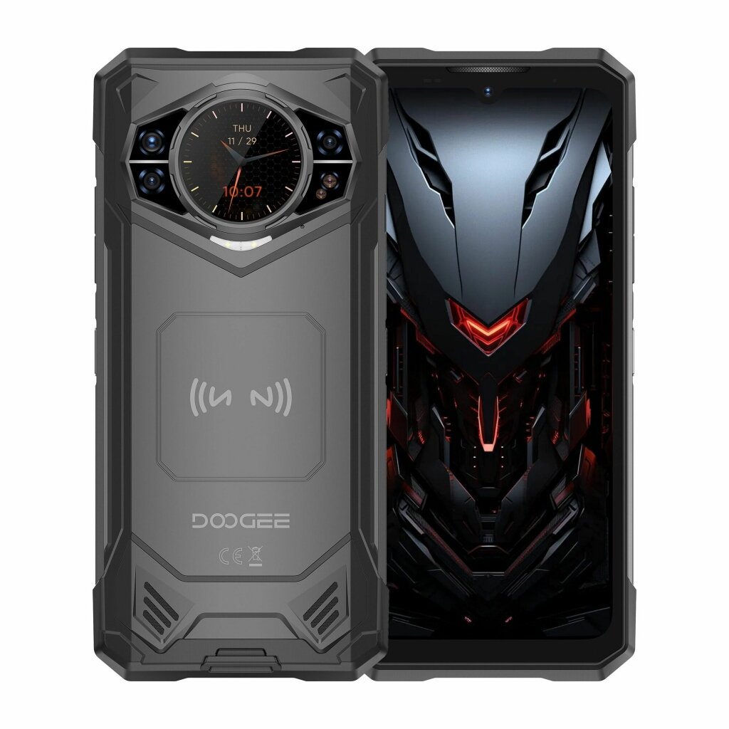Смартфон Doogee S200X, 12/512Gb, экран 6.72 , Black (Черный)