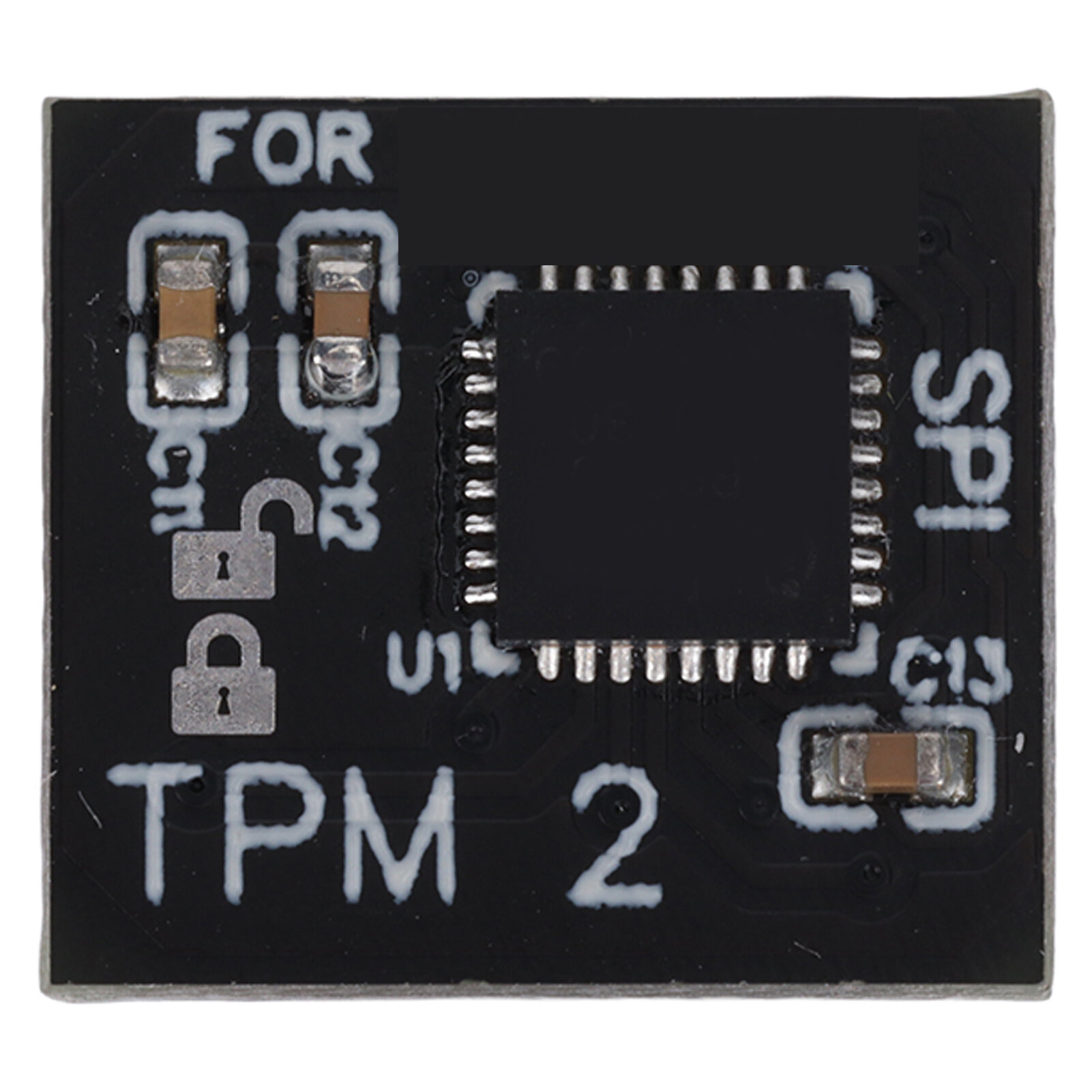 Модуль безопасности интерфейс SPI 12 PIN TPM2.0 Модуль безопасности удаленной карты для MSI для MSI