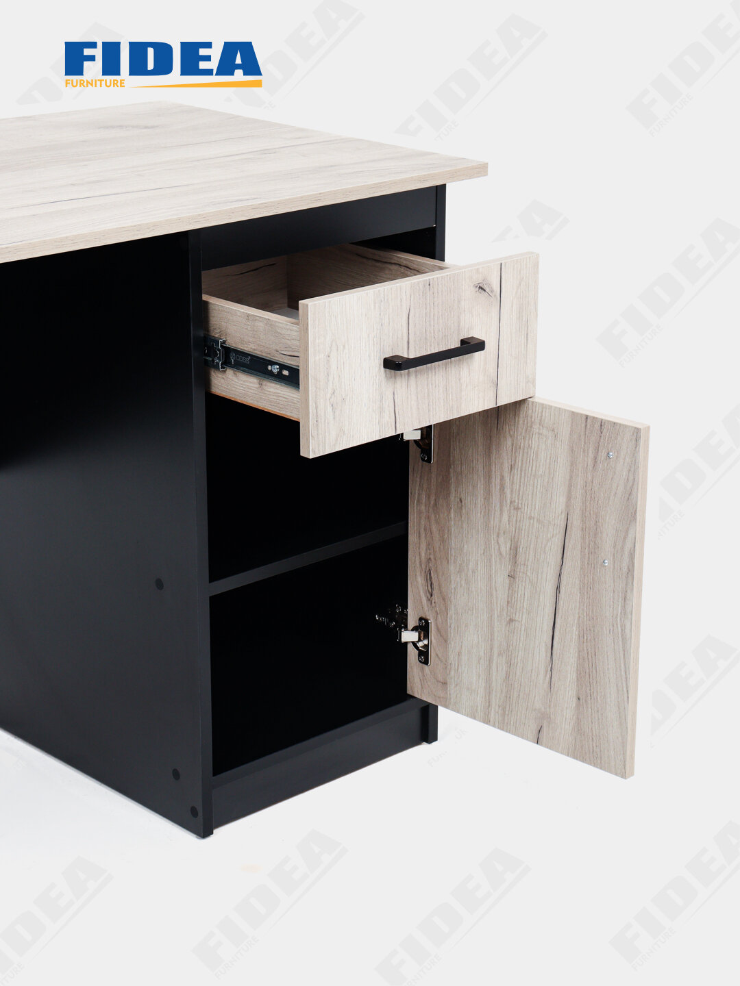 Письменный стол DANTE, из ЛДСП, с ящиком, 120 см x 60 см x 75 см — фото 1