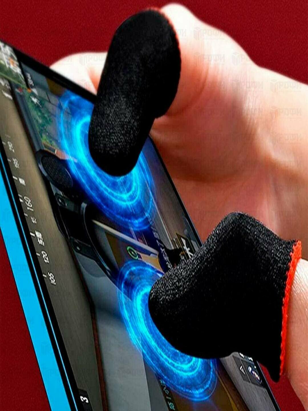 Напальчники для геймеров – для игр на телефоне как PUBG, Free Fire, COD, Mobile Legends — фото 1