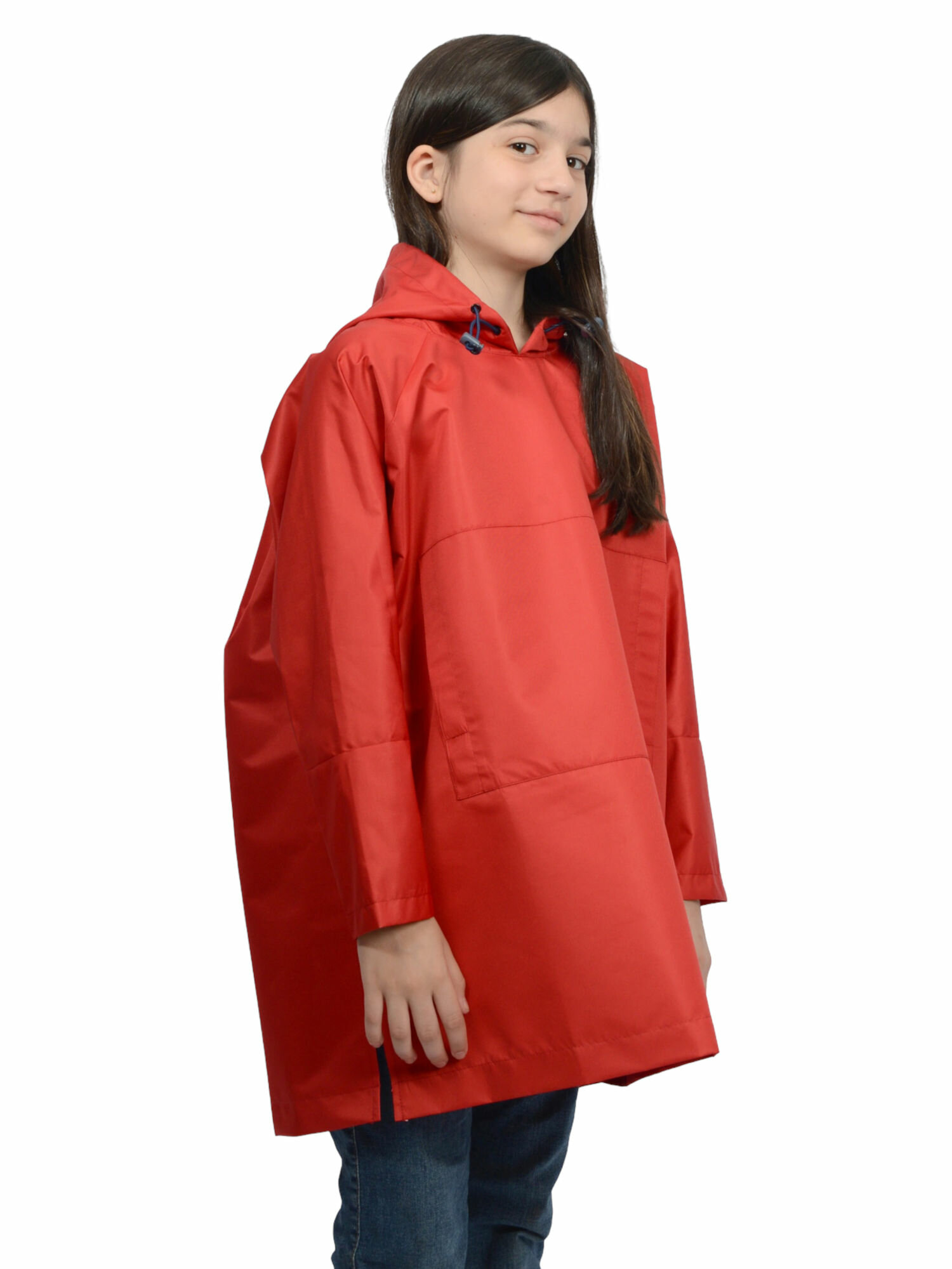 Плащ-дождевик STAYER Дождевик размер 34 EU красный