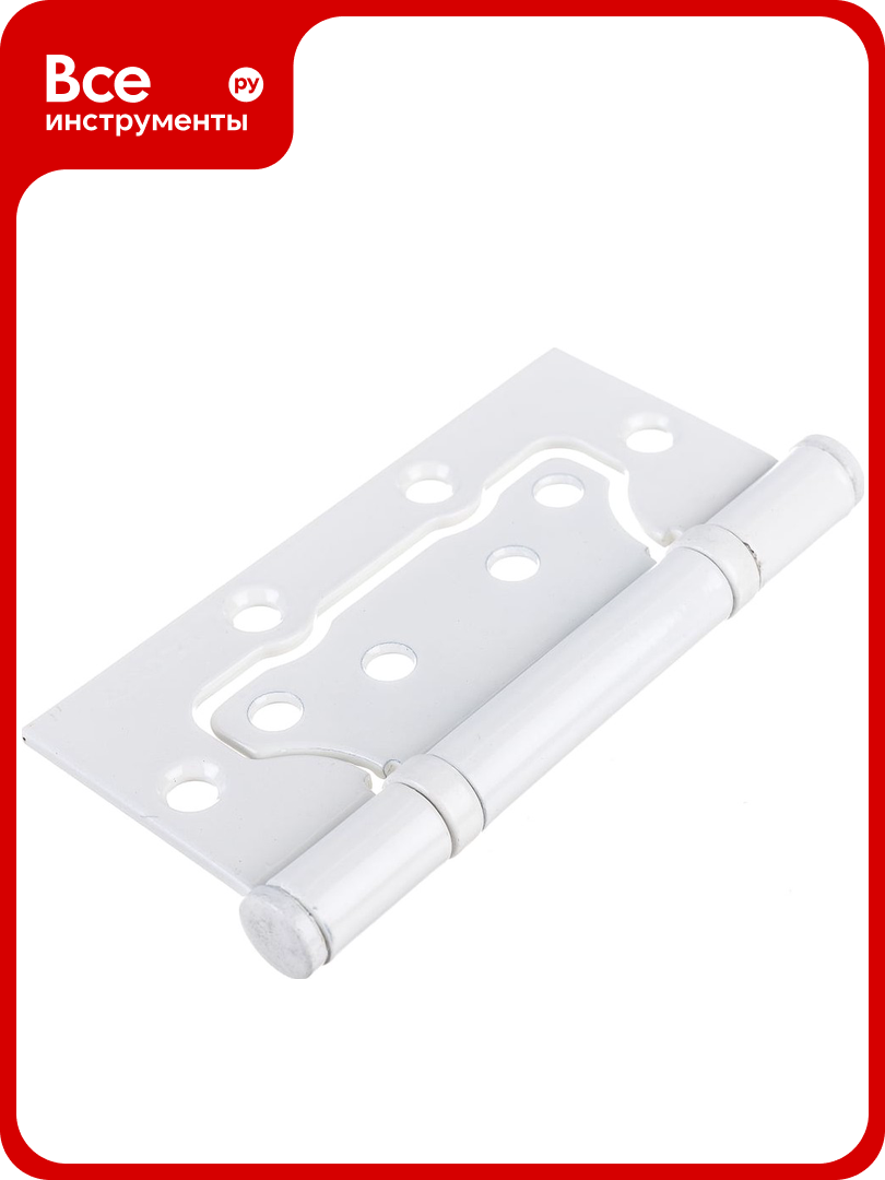 Петля APECS накладная 1007525-B2-Steel-W 2шт 18319