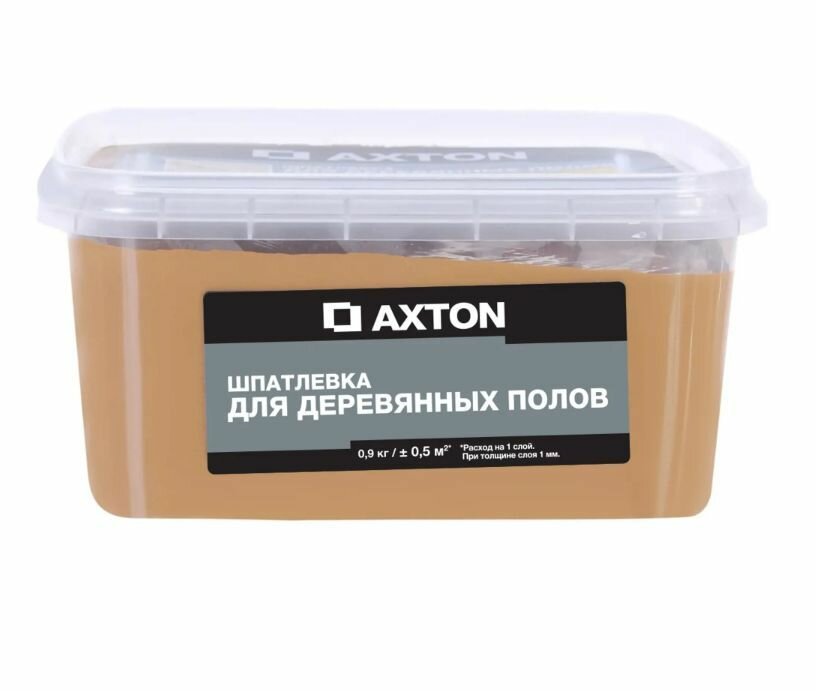 Шпатлёвка Axton для деревянных полов 0.9 кг тач