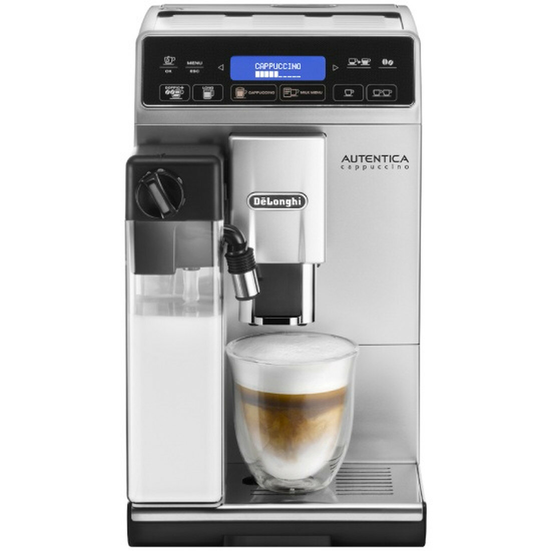 Кофемашина Delonghi ETAM 29.660.SB, автоматическая декальцинация, 1450Вт