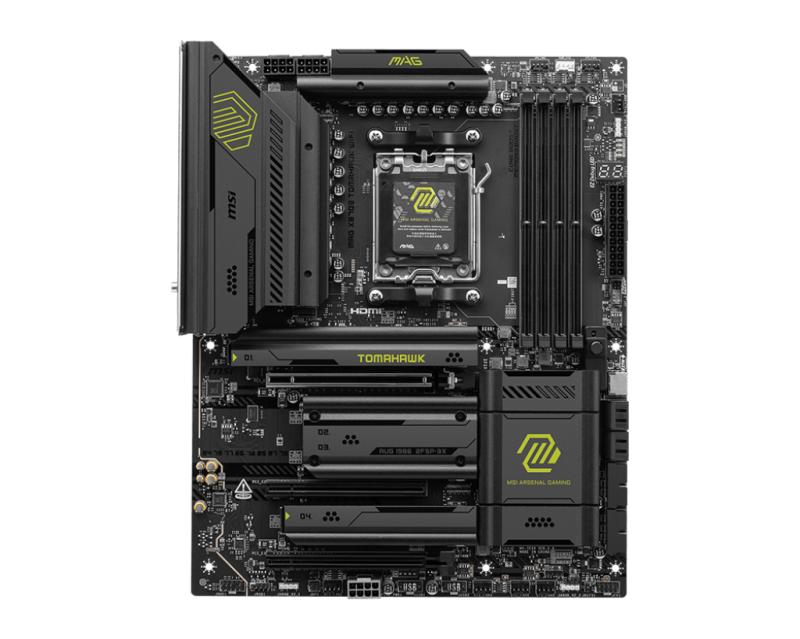 Материнская плата AMD X870 SAM5 ATX MAG X870E TOMAHAWK WIFI MSI