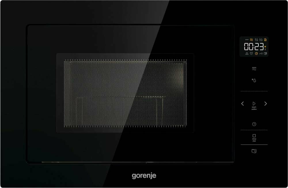 Встраиваемая микроволновая печь Gorenje BM251SG2BG, 25 литров, комбинированное управление