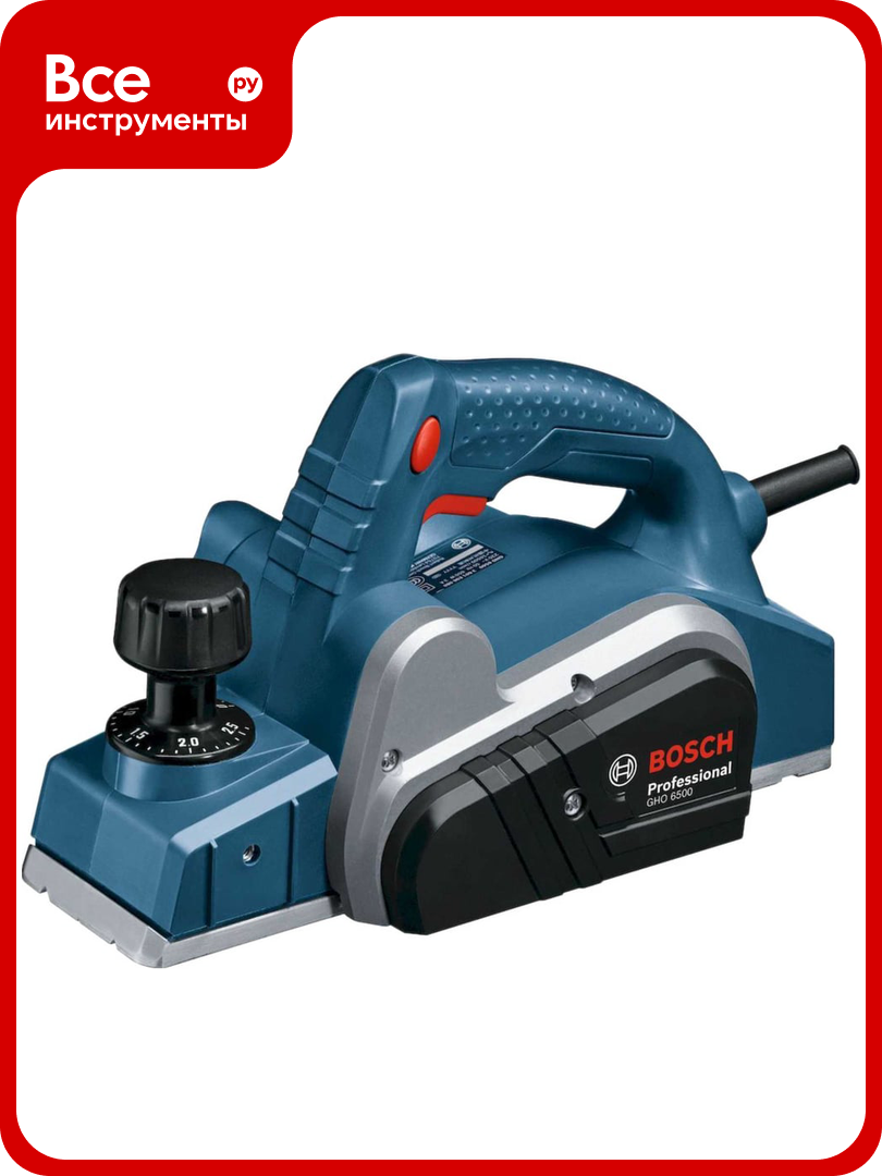 Рубанок Bosch GHO 6500 601596080