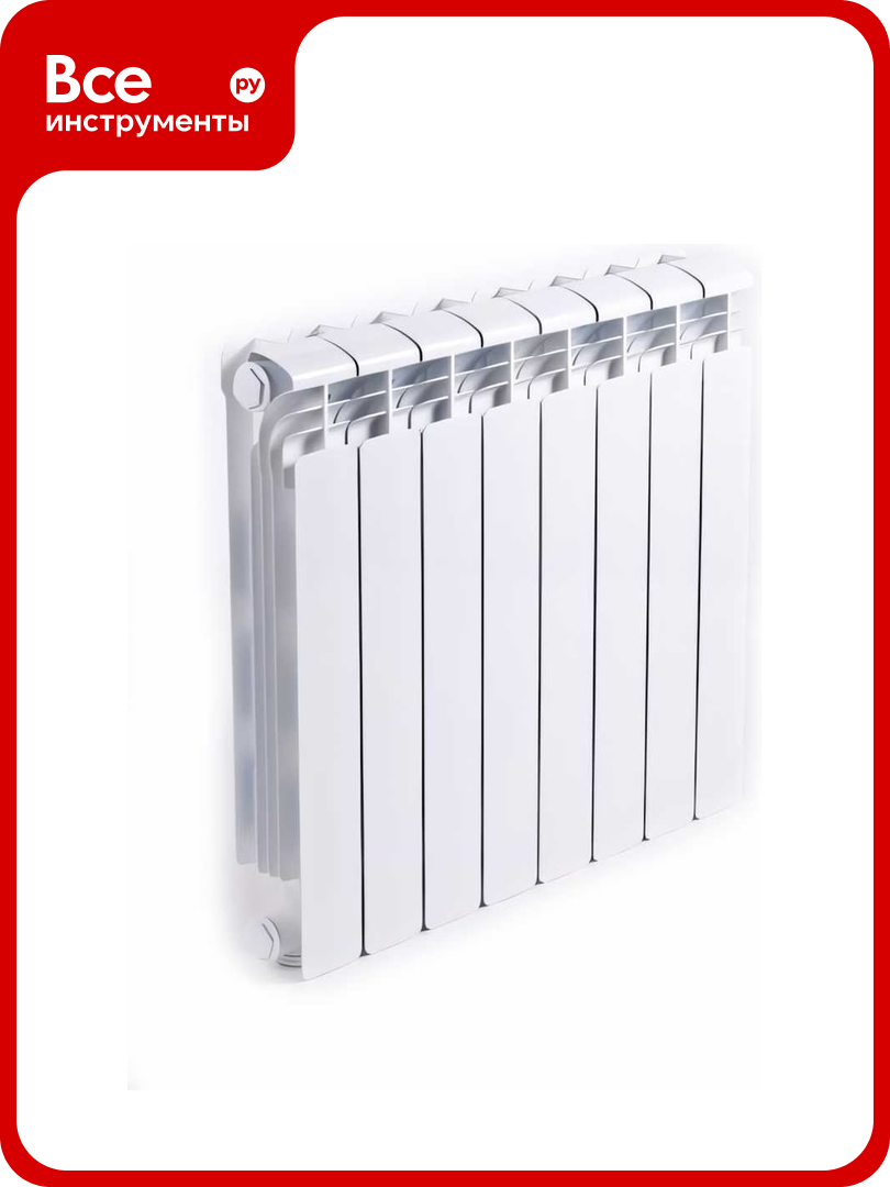 Алюминиевый радиатор RIFAR ALUM 500 10 секц. бок. R-AL-500-10