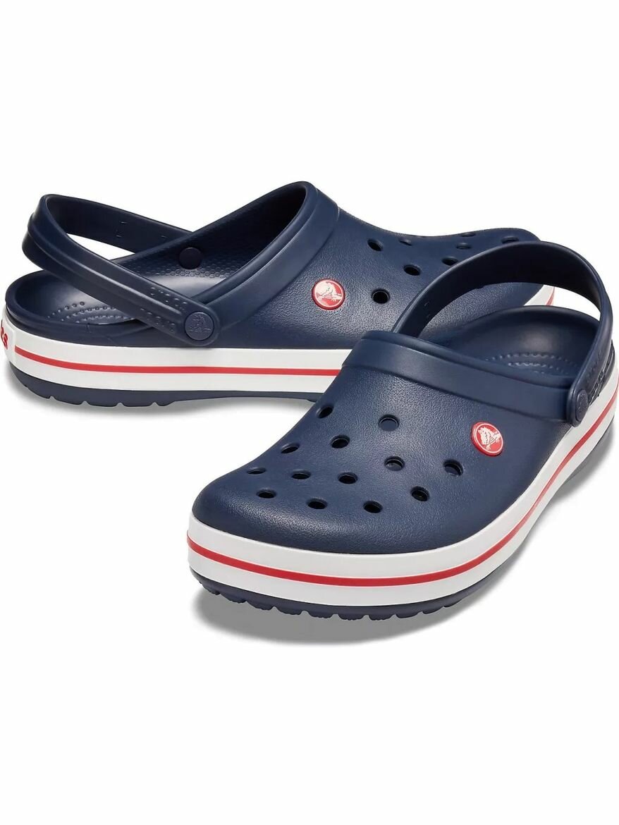 Сабо Crocs Crocband Clog, размер M6W8, синий — фото 1