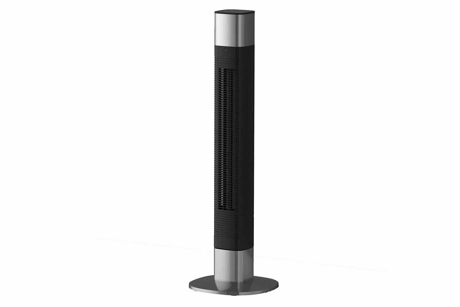 Вентилятор напольный DEERMA Tower Fan DEM-FD120W черный и серебристый