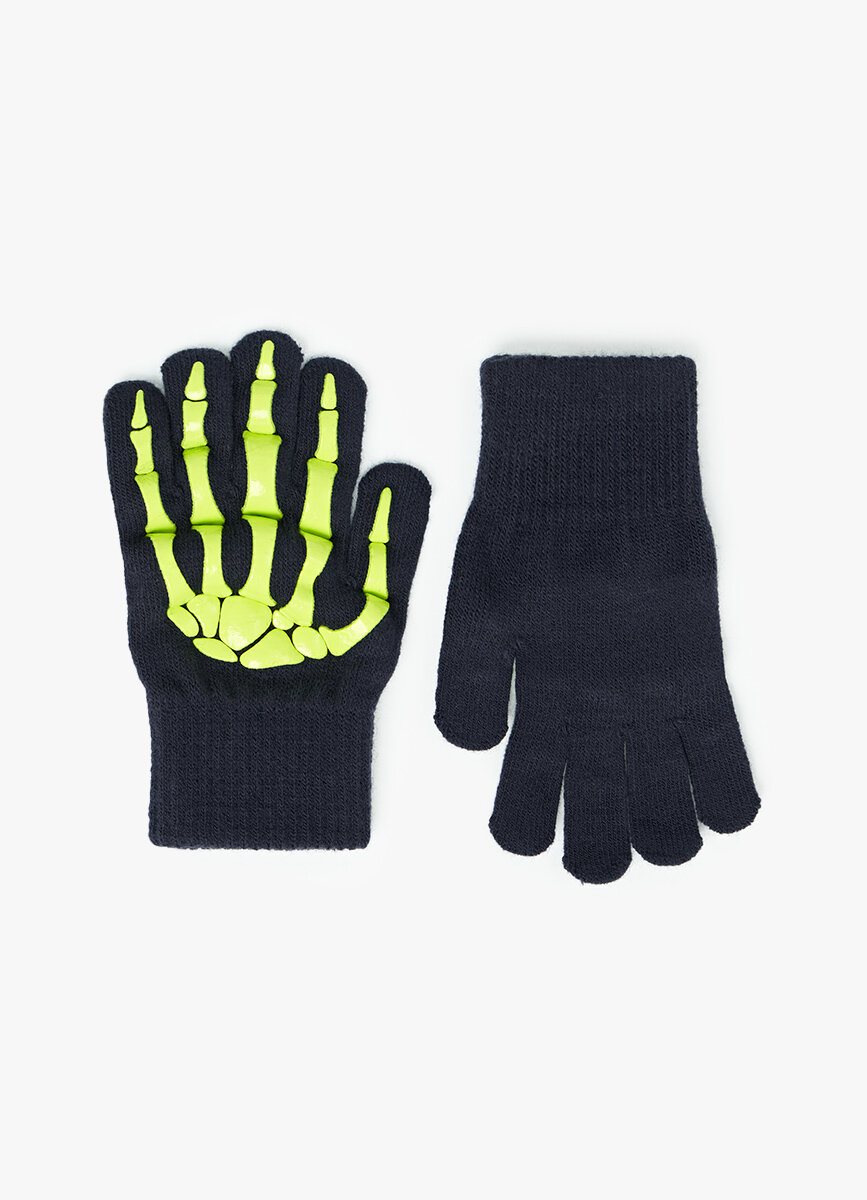 Перчатки Funday для мальчиков размер S/M темно-синий