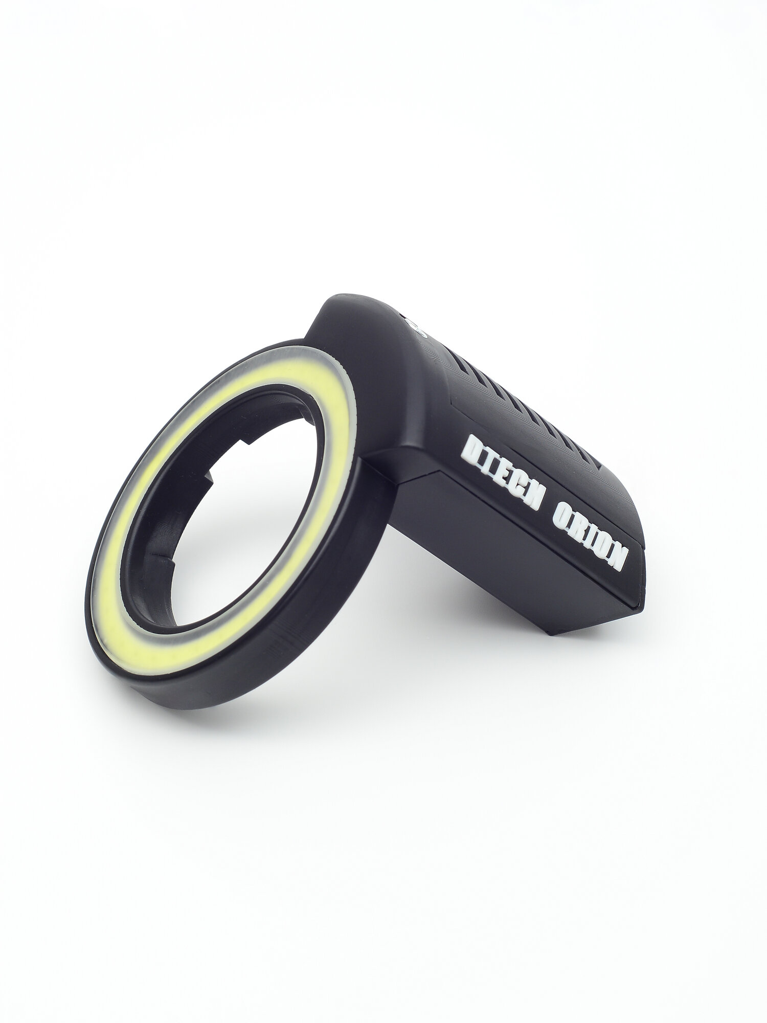 Фонарь для краскопульта DTECH ORION + 4 Крепления(35-37; 37-39; 39-41; 41-43 мм) , разъем Type-C, черный — фото 1