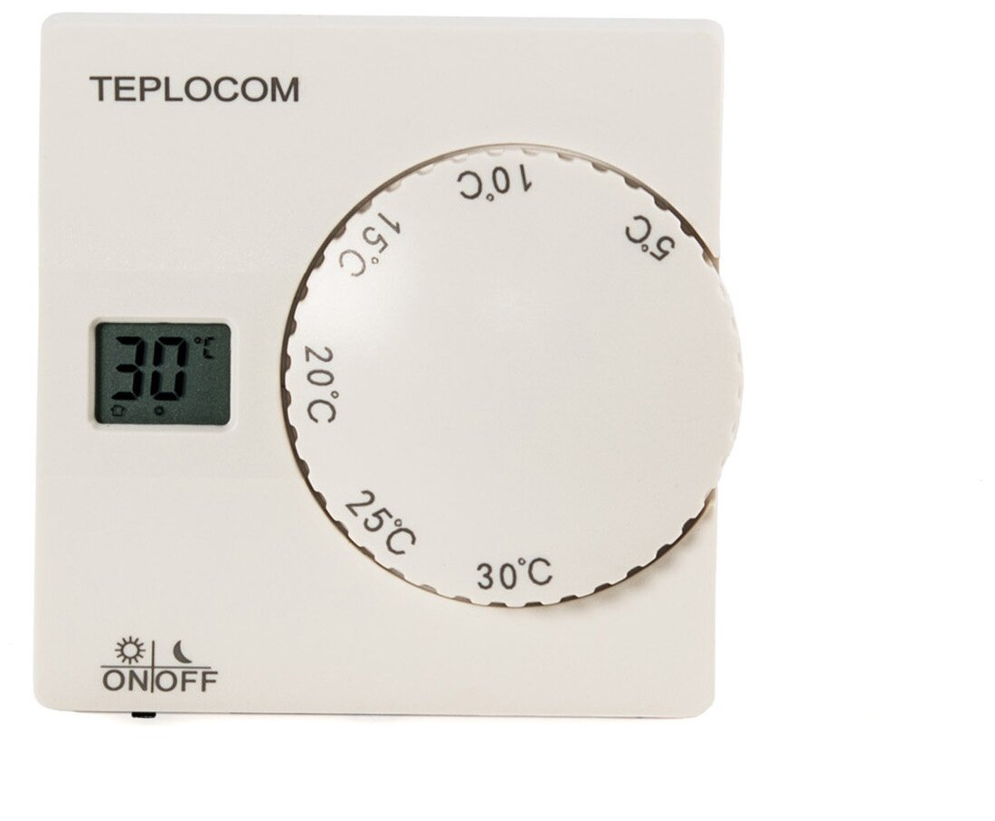 Бастион Teplocom TS-2AA/8A комнатный термостат, двухпозиционный