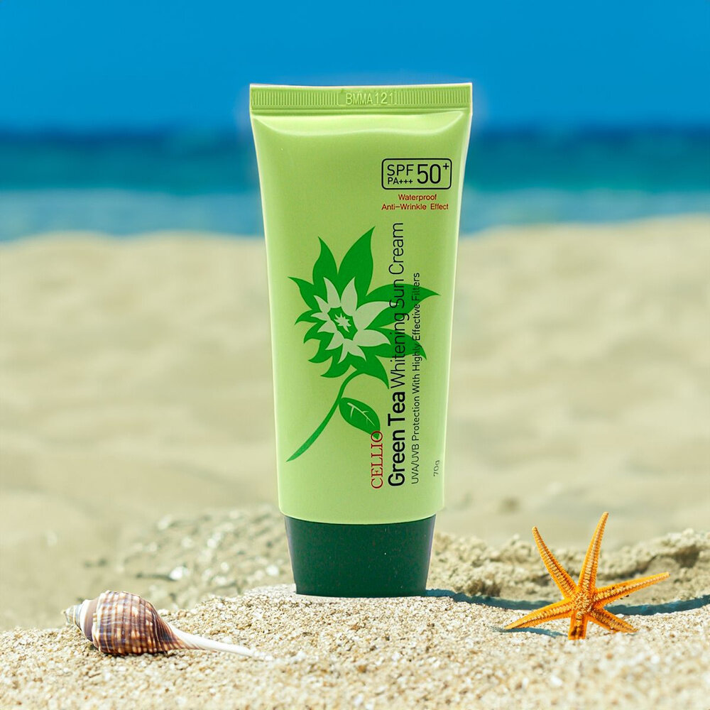 Солнцезащитный крем Cellio, SPF 50, PA++, PA+++, для всех типов кожи