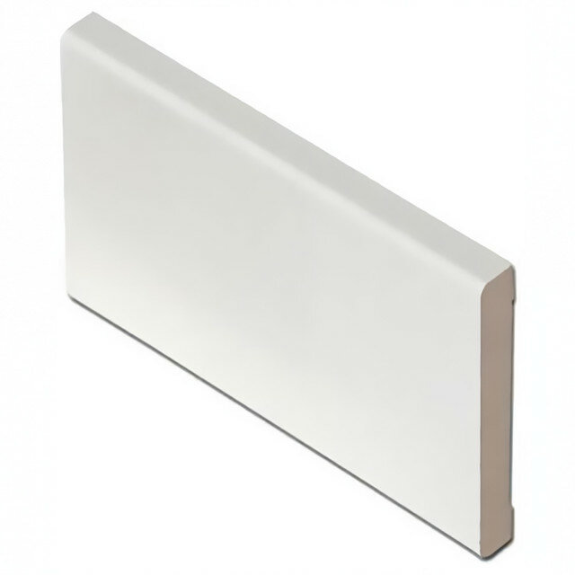 Планка доборная VERDA белая 120мм лам.