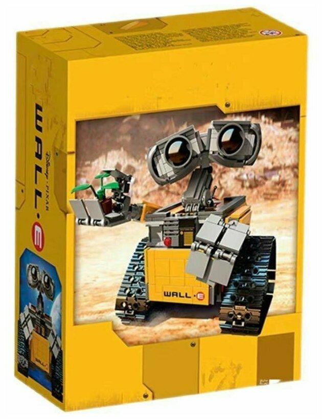 Конструктор Валли/ Робот Валли (Wall E)/ 687 деталей/ 8886
