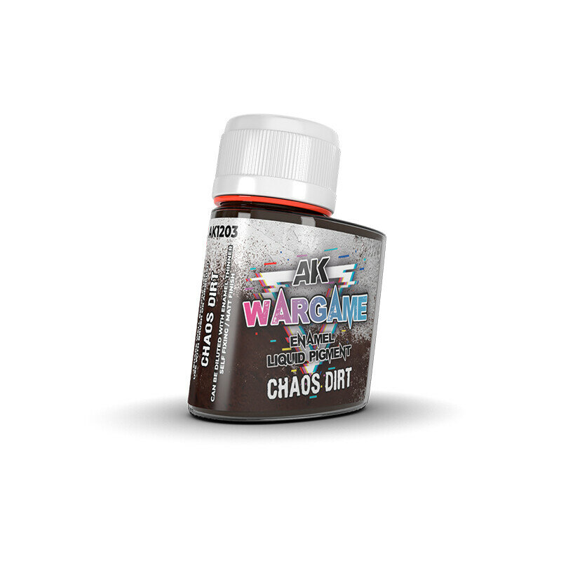 Аксессуар для Warhammer AK Interactive AK WARGAME LIQUID PIGMENT Chaos Dirt AK1203 35ml