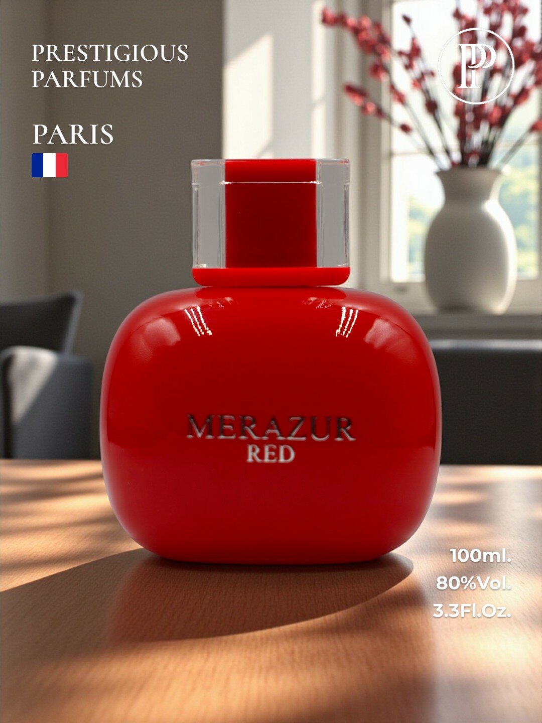 Парфюмерная вода для женщин MERAZUR RED EDP 100 мл, женские духи