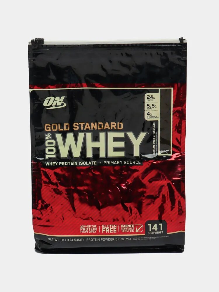 Сывороточный протеин 100% Gold Standard Whey, 4.6кг, шоколад