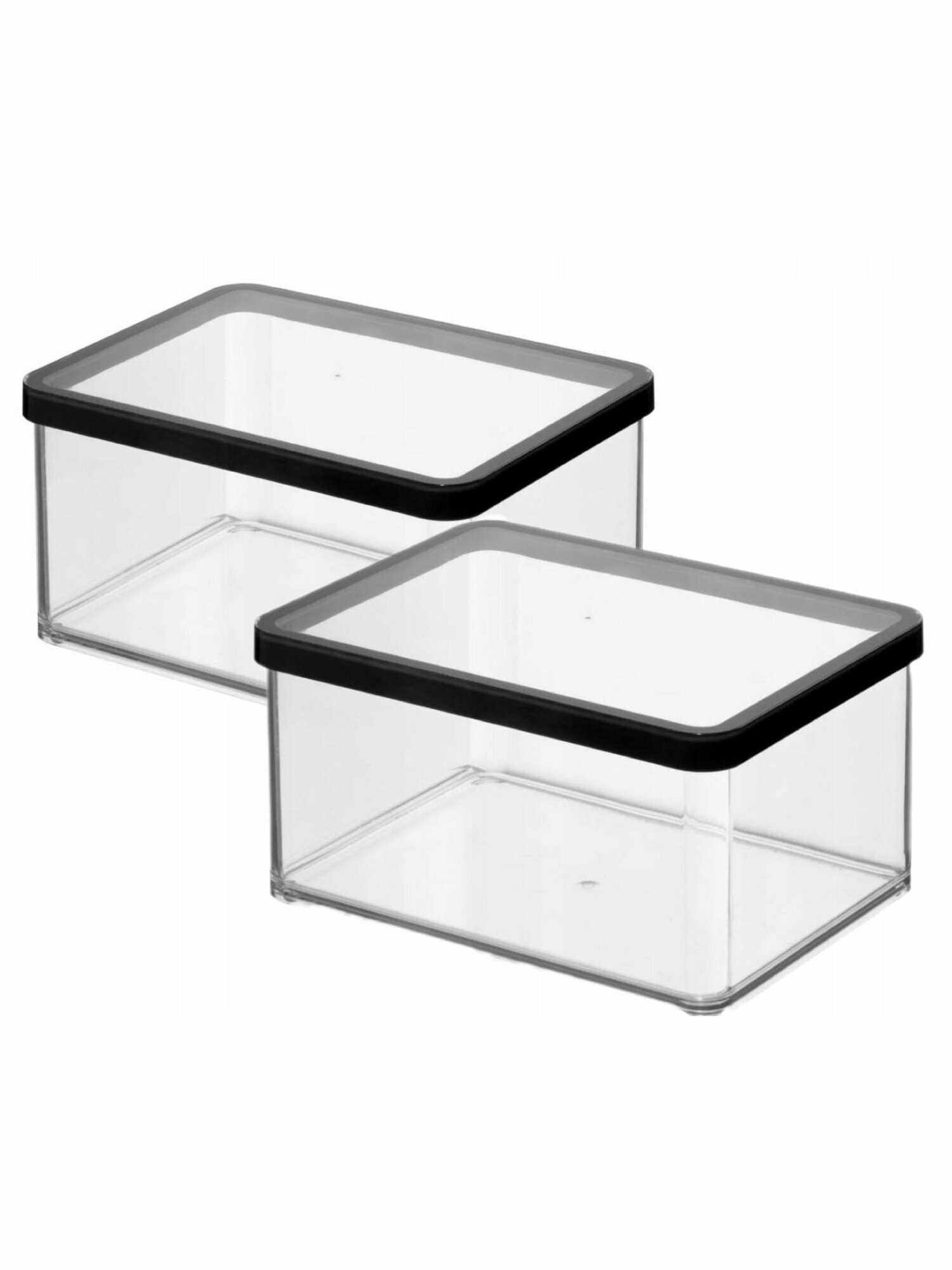 Набор контейнеров для хранения сыпучих продуктов на кухне Rotho LOFT 225 литра 2 шт.