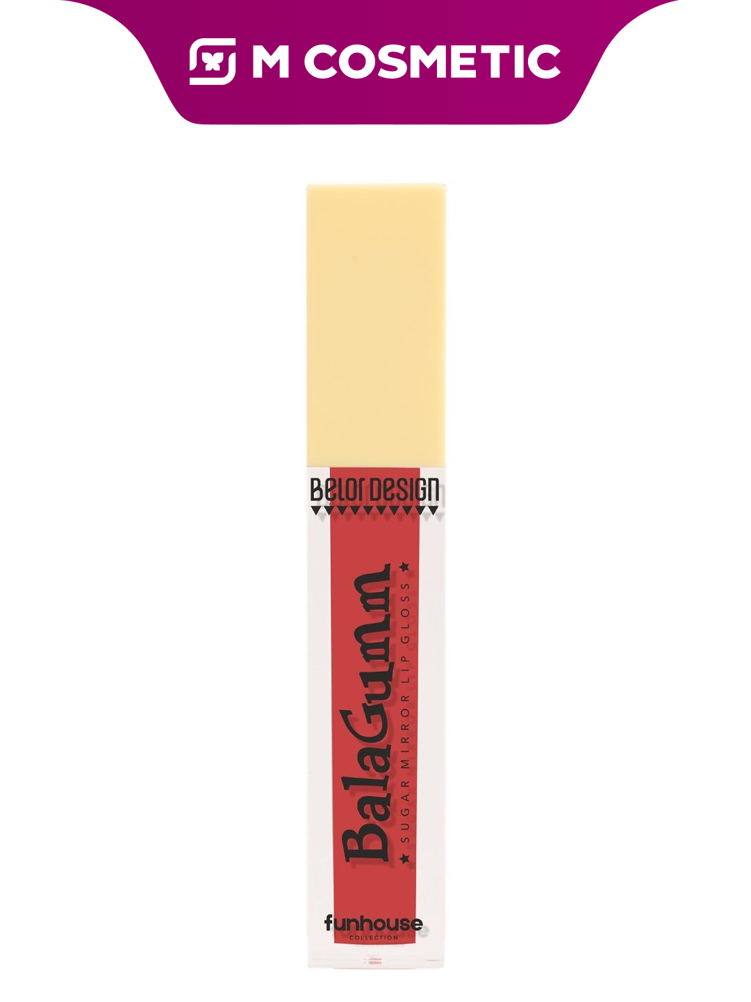 Блеск для губ Belordesign BALAGUMM Funhouse, тон 14, увлажняющий, с витаминами, 5.3 г