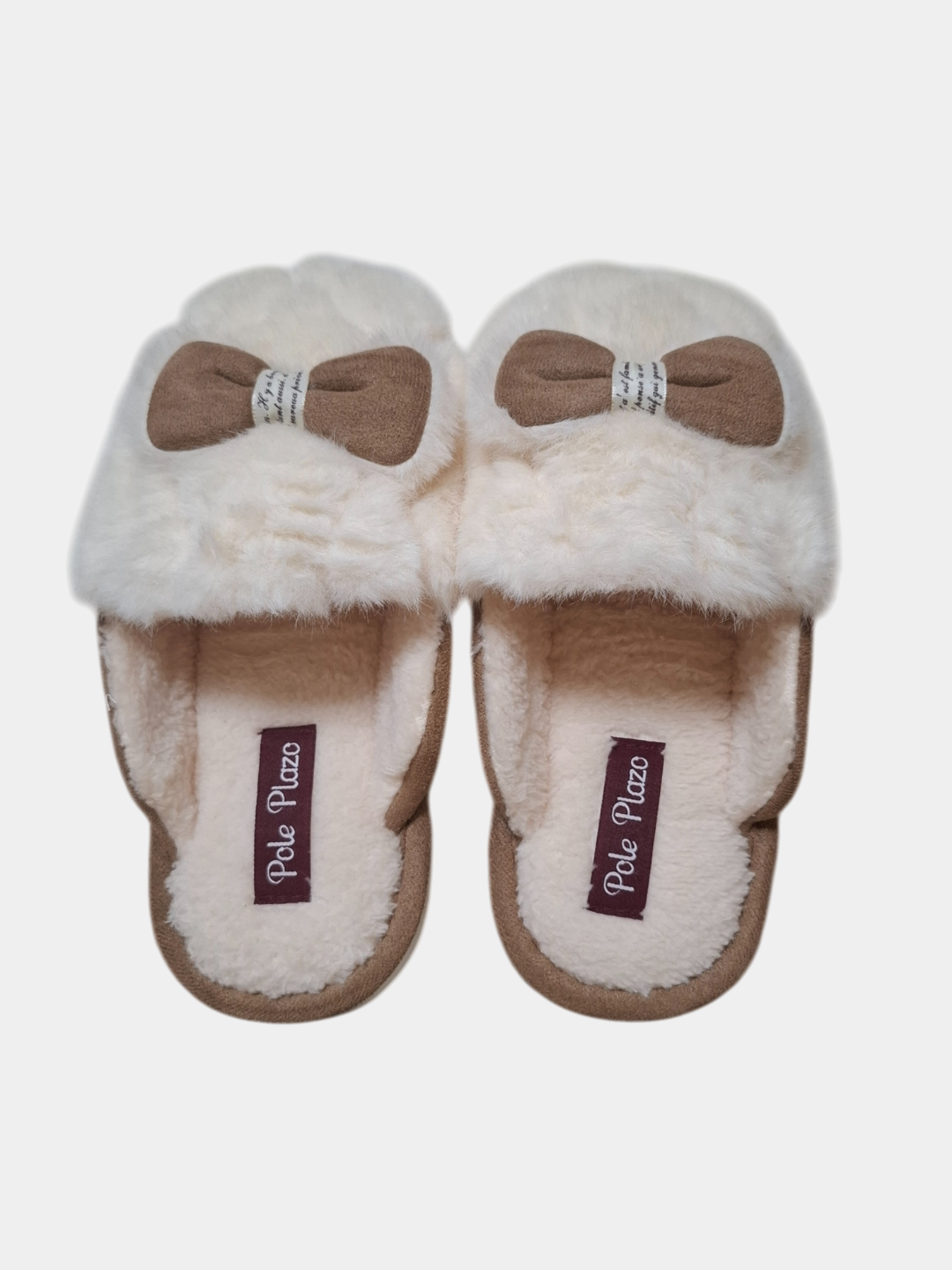 Тапочки, размер 40-41, бежевый — фото 1