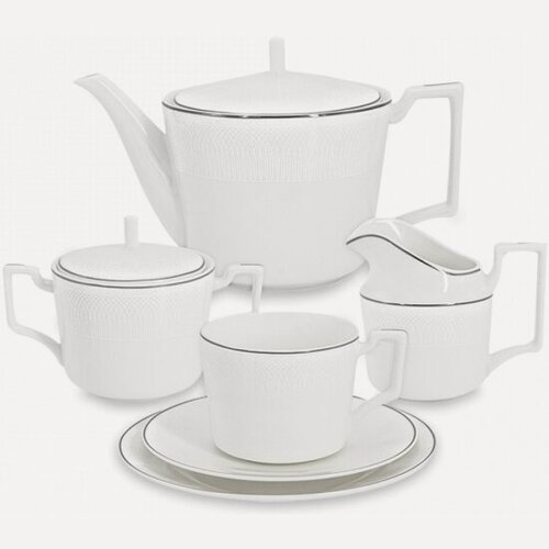 Изображение товара Чайный сервиз Anna Lafarg "Айвори" 21 предмет на 6 персон AL-22-013/21-E5