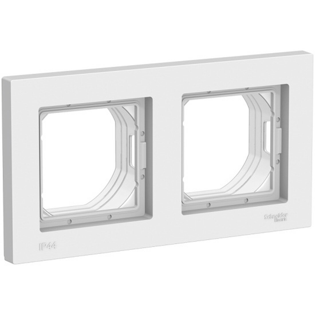 Рамка Systeme Electric (schneider Electric) SCHNEIDER ELECTRIC ATLASDESIGN AQUA, Белый, IP44, ATN440102