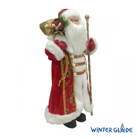 Фигурка Winter Glade Дед Мороз 46 см  красный  M0146