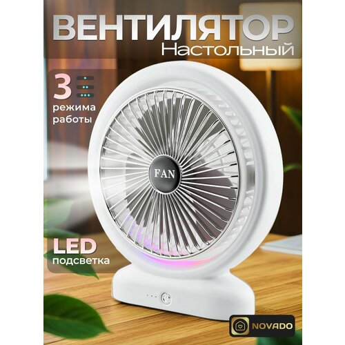 Вентилятор настольный портативный настенный бесшумный мини-кондиционер для дома и офиса 1100₽