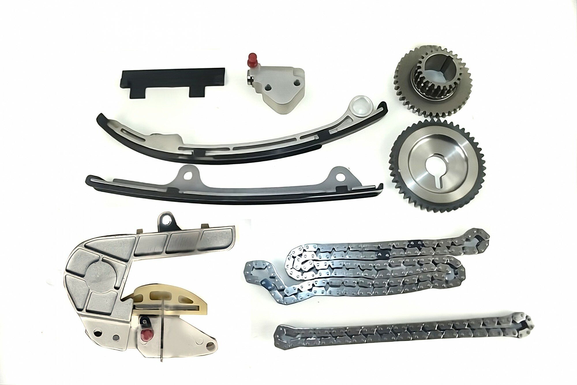 Комплект для замены цепей ГРМ QR25DE 02-06 Nissan Altima, Teana, X-Trail, Maxima, Murano, Pathfinder, Primera, Sentra, Serena, Qashqai+2