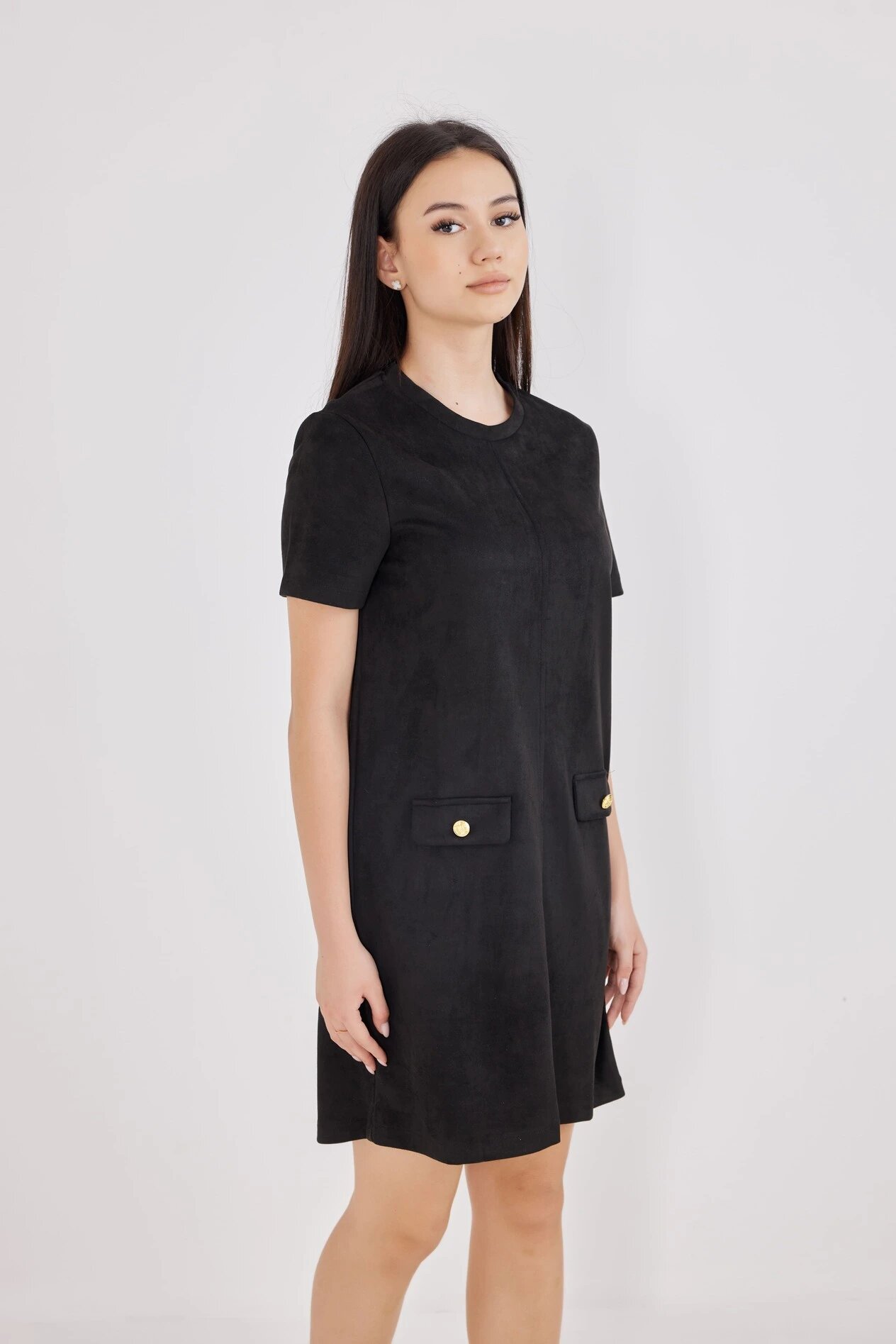 Платье Selfie, размер L, черный — фото 1