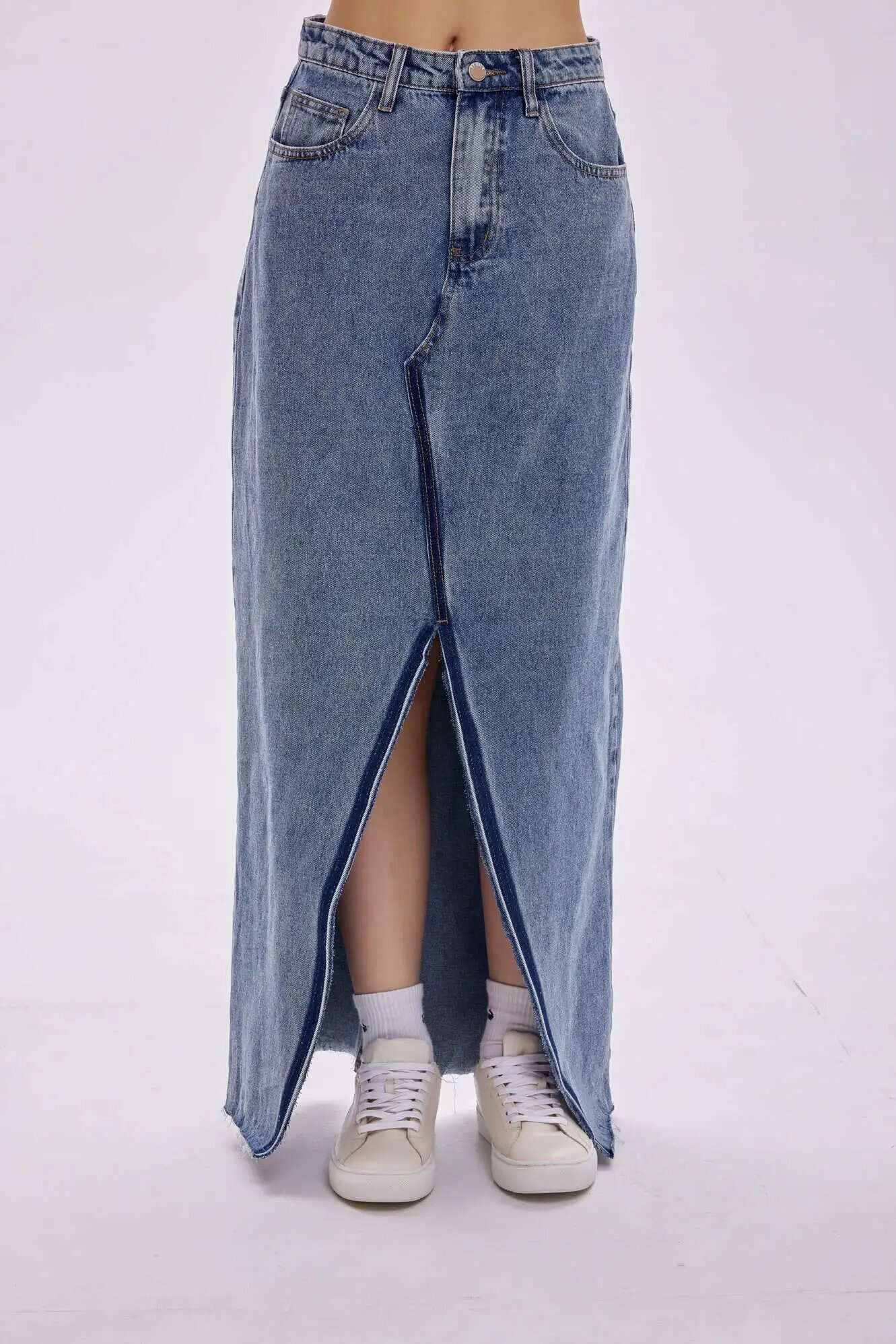 Юбка Selfie, размер S, синий — фото 1