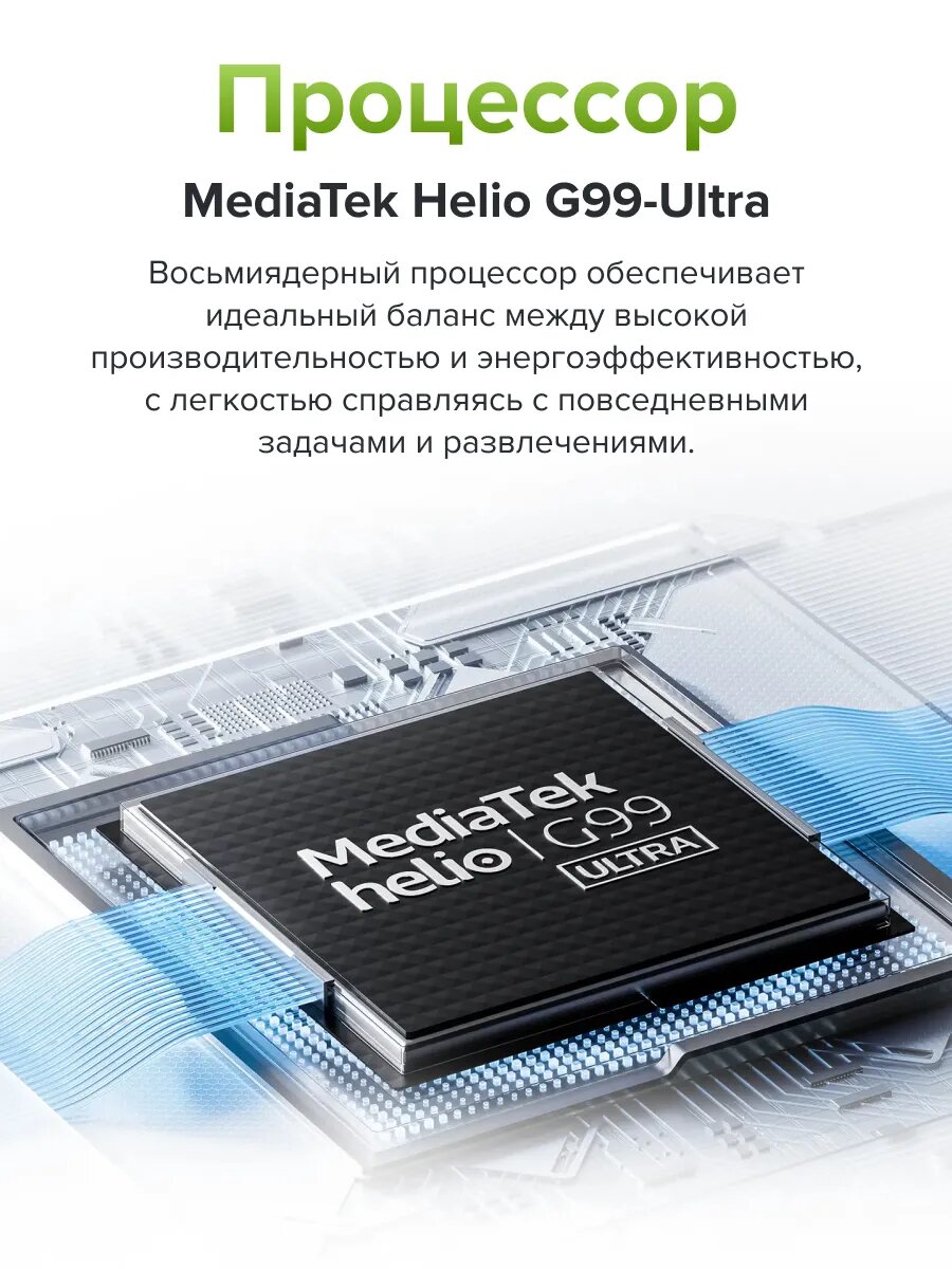 Смартфон Redmi Note 14 6+128 ГБ Lime Green /AMOLED 6.67"/Android/Ростест — фото 1
