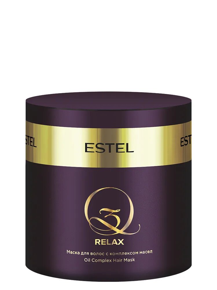 ESTEL Q3 Relax Маска для волос с комплексом масел, 300 мл, банка