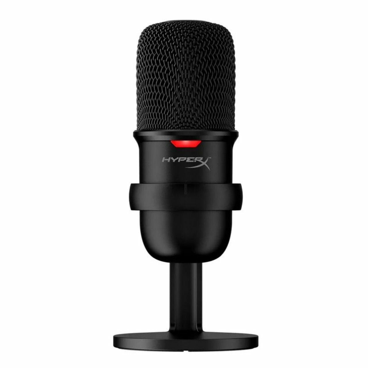HyperX SoloCast Микрофон игровой для стриминга, черный