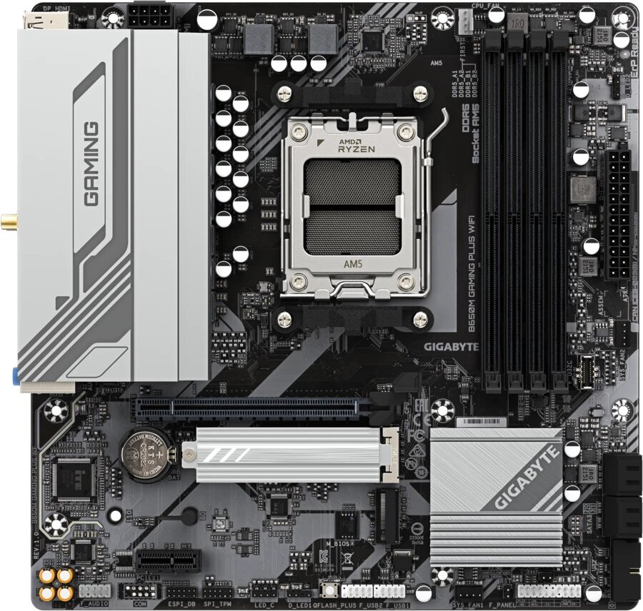 Материнская плата Gigabyte (B650M GAMING PLUS WIFI)