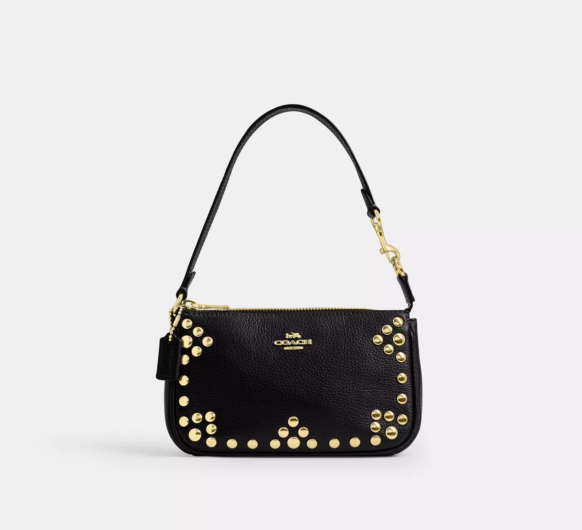 Сумка багет Coach Nolita 19 With Rivets 
