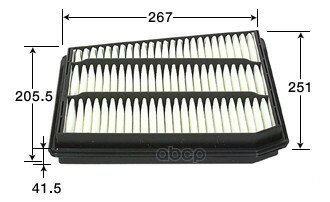 Фильтр воздушный А-871 Vic (Sakura A1630; C 2739) Honda/Acura Legend 3.5 96- "В" VIC арт. A871