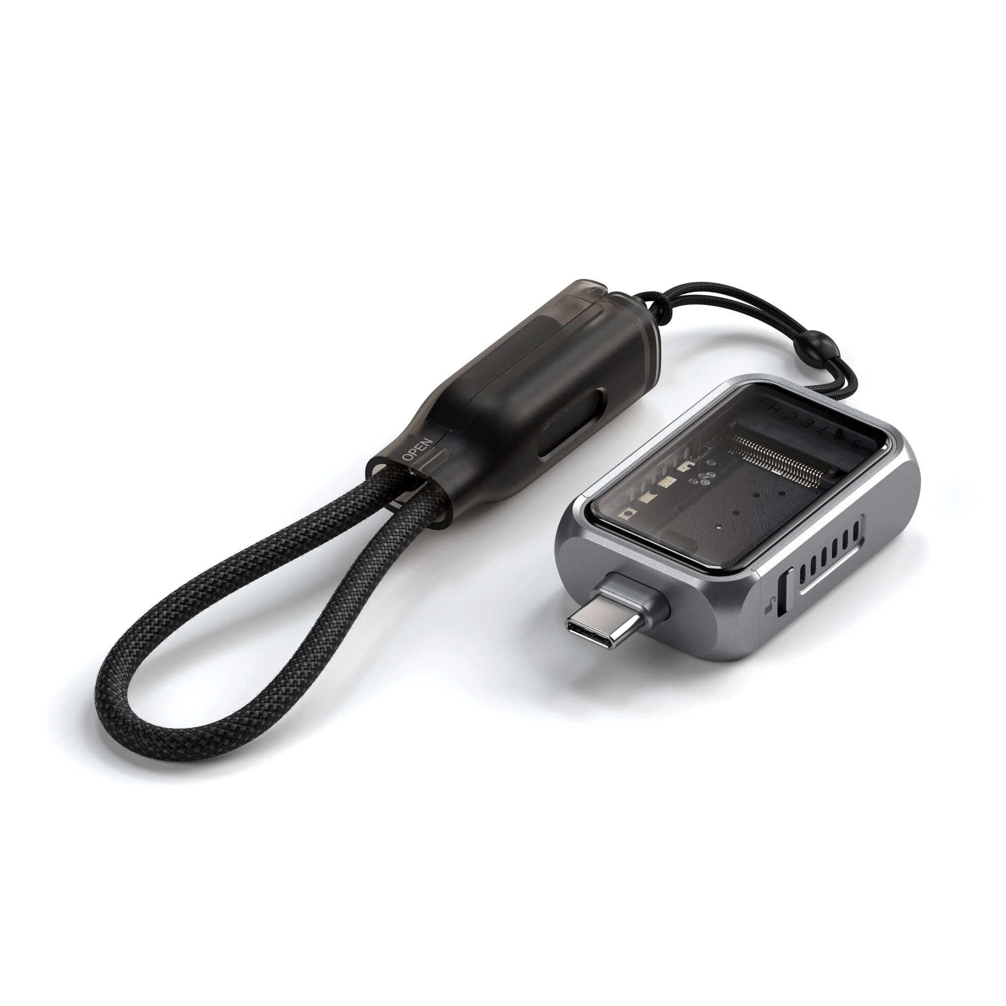 Внешний корпус Satechi Mini NVMe SSD Enclosure (ST-E2230) серый космос