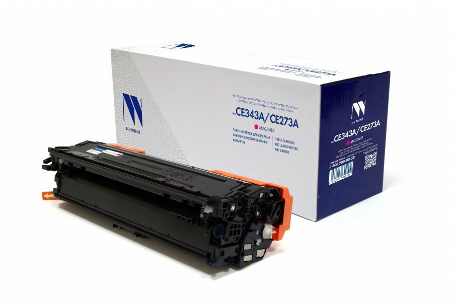 NV-CE273AM / - Тонер-картридж NVP NV-CE273A Magenta для HP Color LaserJet CP5525dn CP5525n CP5525xh