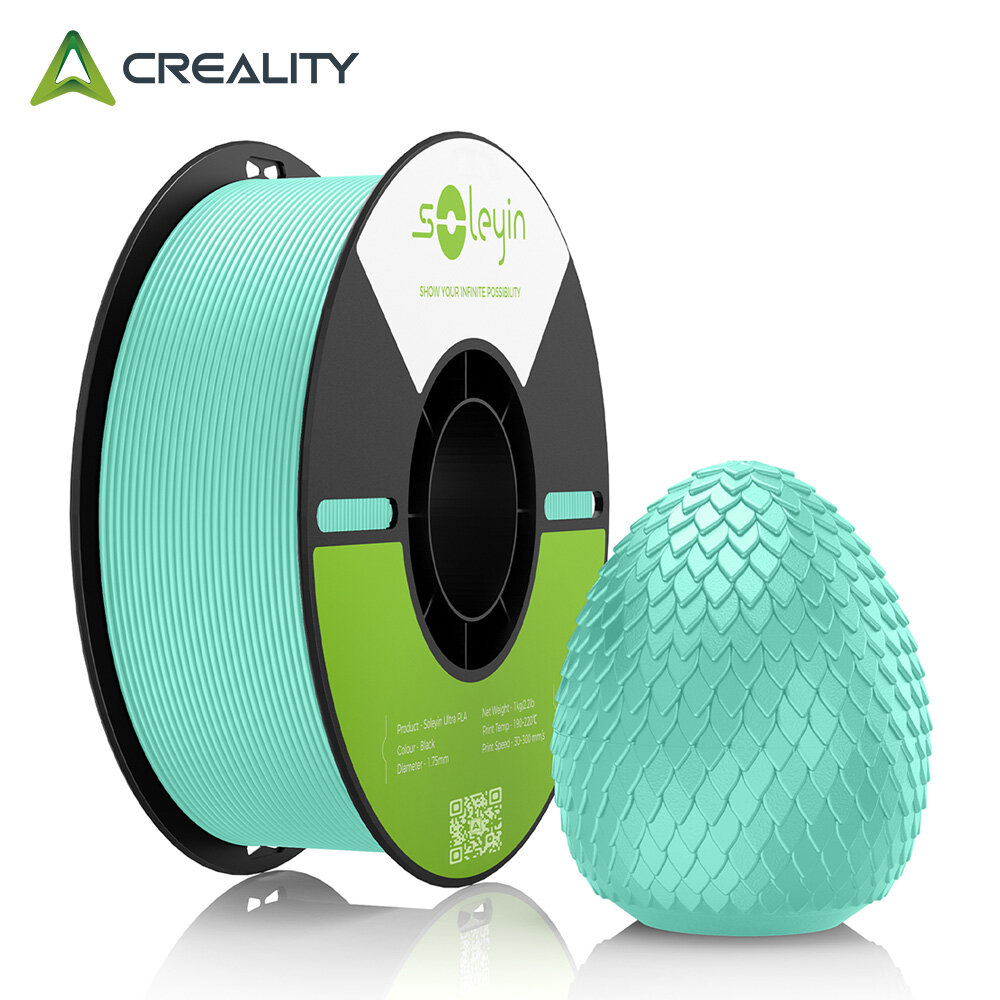 Нить для 3D печати CREALITY Soleyn Ultra PLA 1.75мм Светло-зеленый 1кг