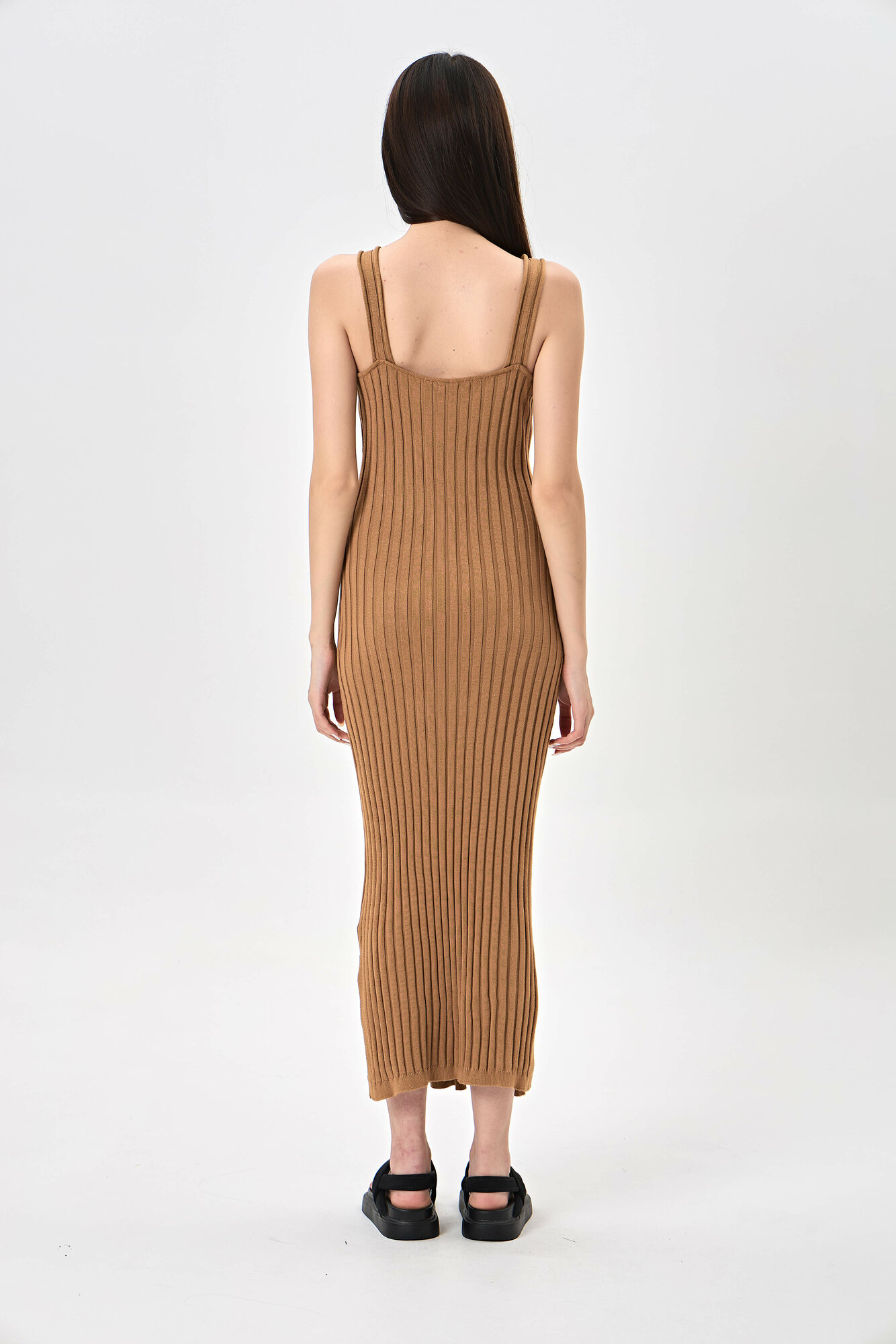 Платье TERRA PRO, размер M, верблюд — фото 1