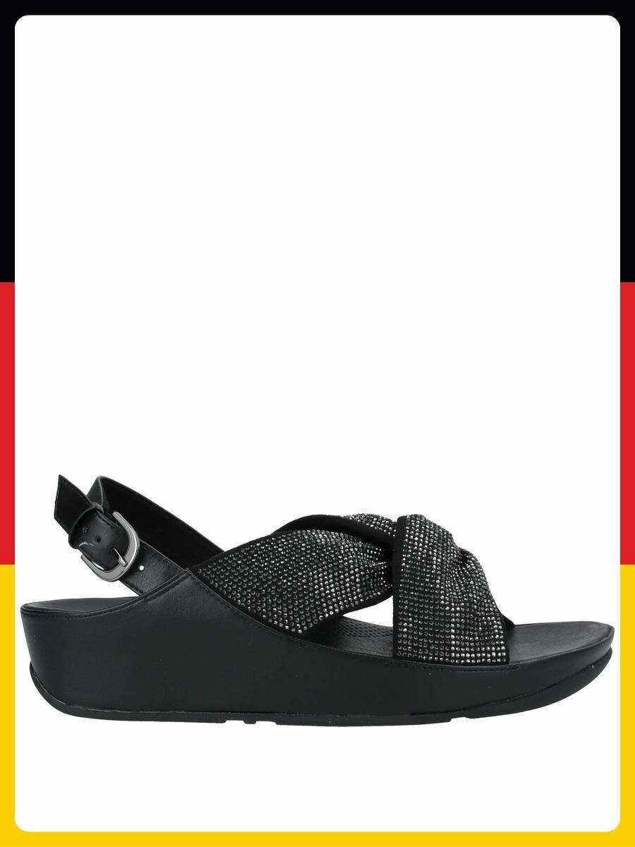 Сандалии FitFlop, размер 40/6.5 UK, черный
