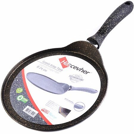 Сковорода блинная 24 см с антипригарным покрытием