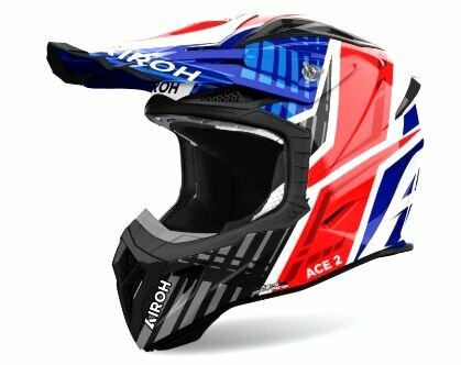 Шлем кроссовый для мотоцикла мотокросса эндуро питбайка Airoh Aviator ACE 2