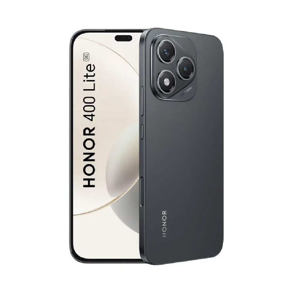 Смартфон Honor 400 Lite, 8GB/256GB, AMOLED 120Hz, цвет черный + Powerbank в подарок
