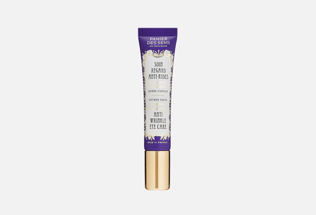 Крем для области вокруг глаз Panier des Sens SAFFRON YOUTH Anti-wrinkle Eye Care
